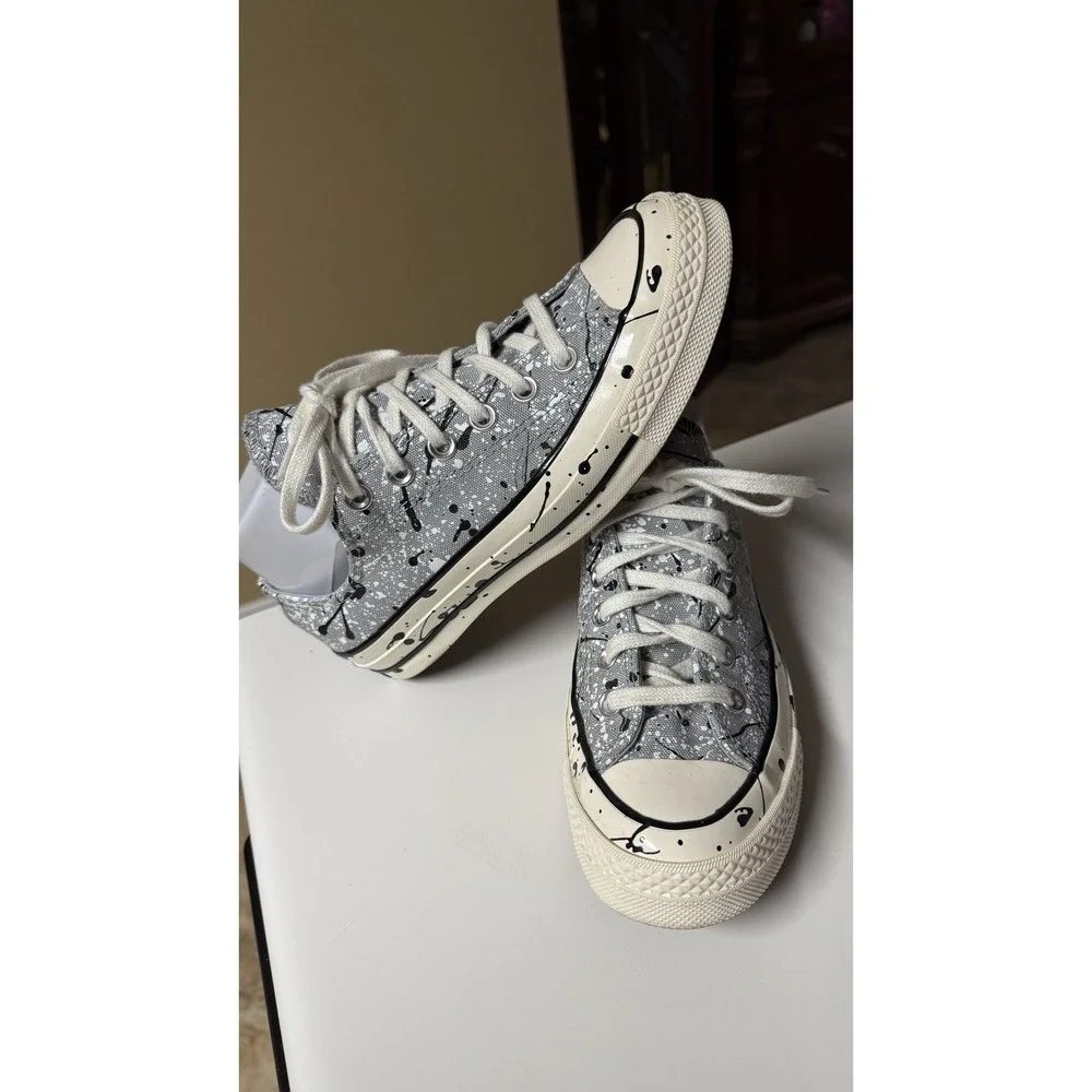 Converse Chuck 70 Low Archive Paint Splatter Low Top Shoes Men's Sz5/womens Sz 7